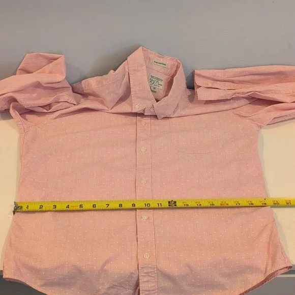 J. Crew Men's Medium Slim Untucked Stretch Long Sleeve Button Down Style #AM367J - Picture 13 of 16